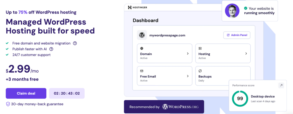 Hostinger-WordPress-hosting-for-high-traffic-sites