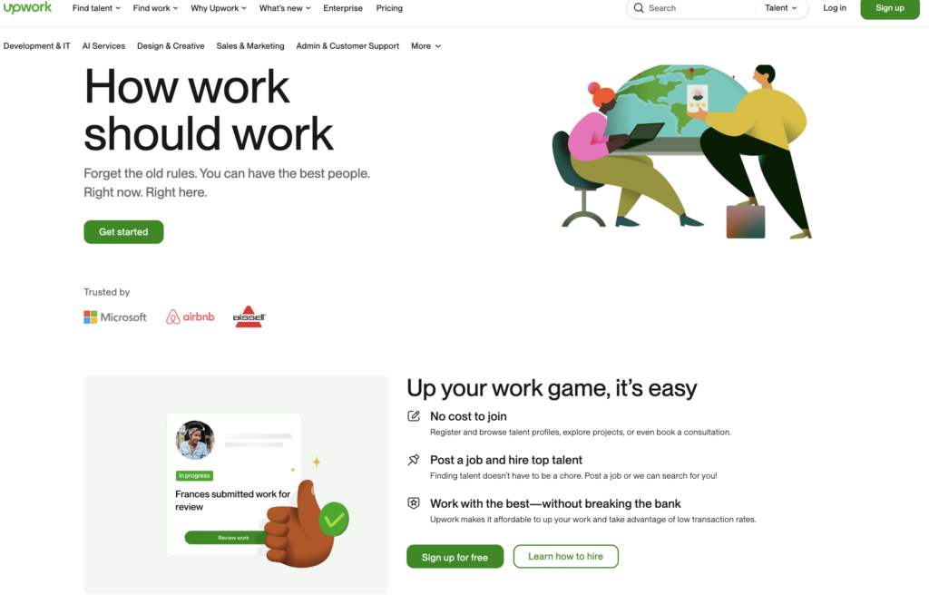 Upwork-outsourcing-websit4es