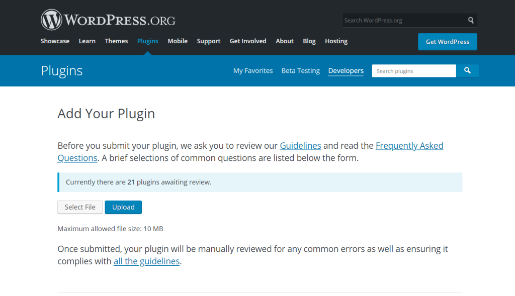 submit your plugin to WordPress.org