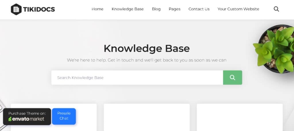 Bedste WordPress Vidensbase-temaer i 2025 85 TikiDocs