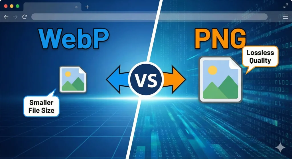 WebP vs. PNG: Hvilket billedformat er det rigtige til din hjemmeside? 82 WebP vs. PNG