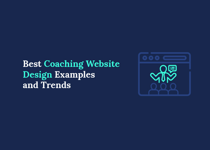 Ejemplos de diseño de sitios web de coaching