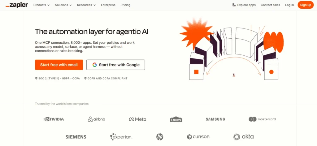 Top 10 Modern IT Company Website Design Examples 79 Zapier