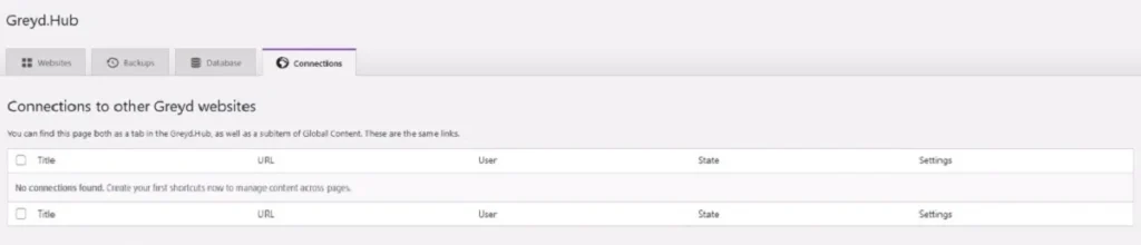 Hoe configureer ik WordPress Multisite met Greyd.Suite? 79 Gebruik de siteconnector om meerdere sites te bouwen
