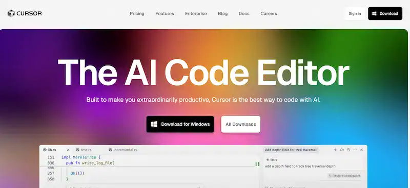 愛らしいデザインかカーソルデザインか:どちらのAIデザインプラットフォームを選ぶべきか? 79 カーソルAIコードエディター