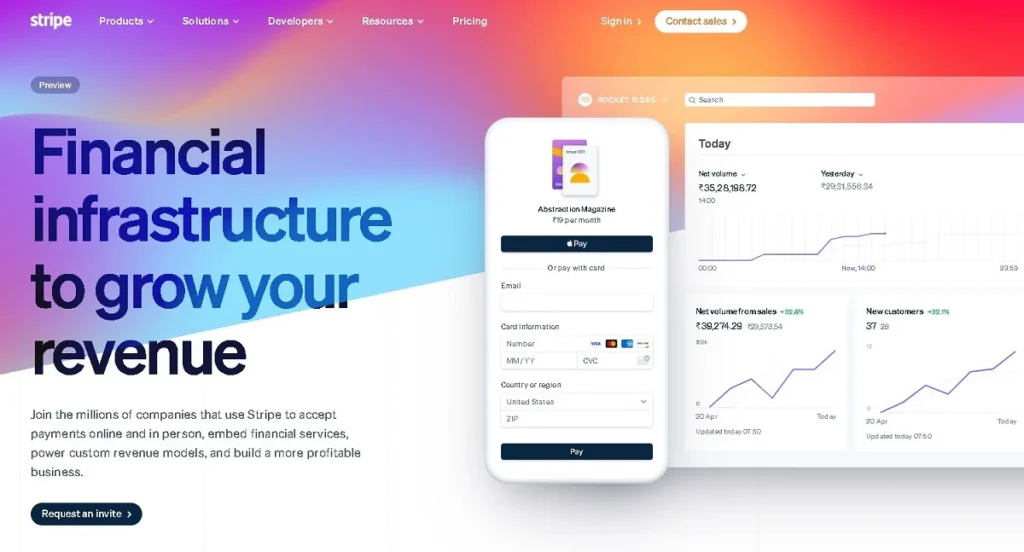 Freemius vs Stripe:2025年にあなたのビジネスに最適なプラットフォームはどちら? 79 ストライプ