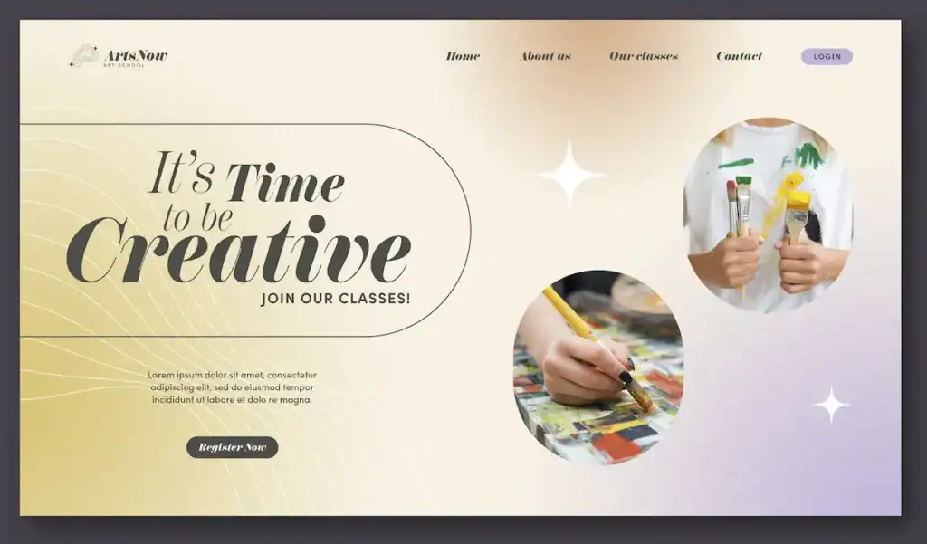 Beispiele und Designideen für die besten Webseiten von Kunsthandwerkern (78) Beispiel für Websites von Kunsthandwerkern