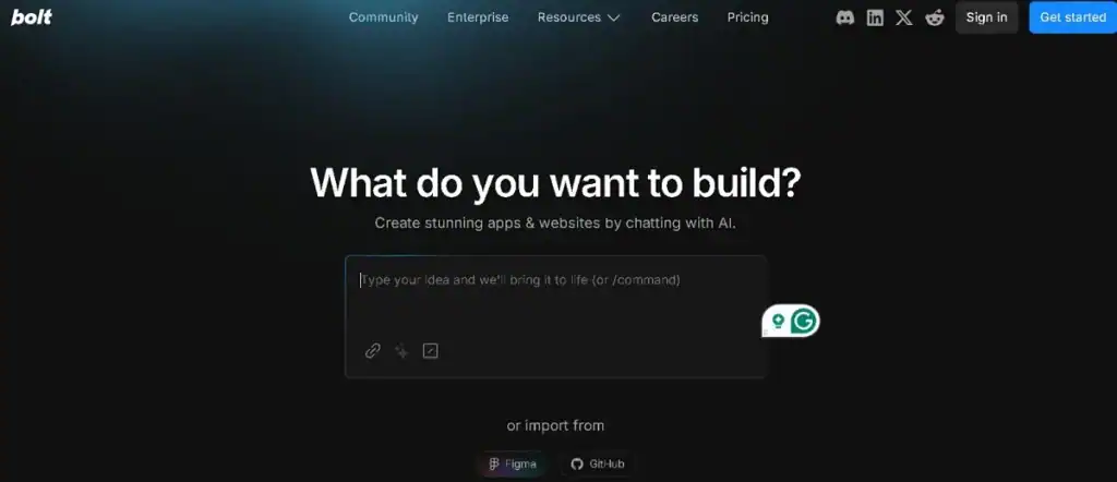 Lovable vs Bolt:マーケター、デザイナー、クリエイター向けAIツールの比較 79 ボルト