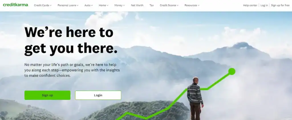 Meilleurs sites web de services financiers : tendances et exemples de conception UX 82 Credit Karma