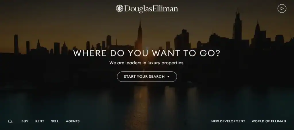 最高の不動産ウェブサイトデザインのアイデアと例 85 ダグラス・エリマン - 高級不動産と住宅