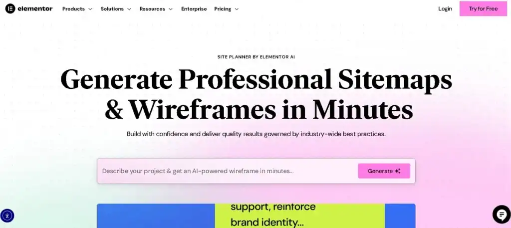 Elementor AI Site Planner: Intelligenteres Webdesign im Jahr 2025 78 Elementor-ai-Site-Planner