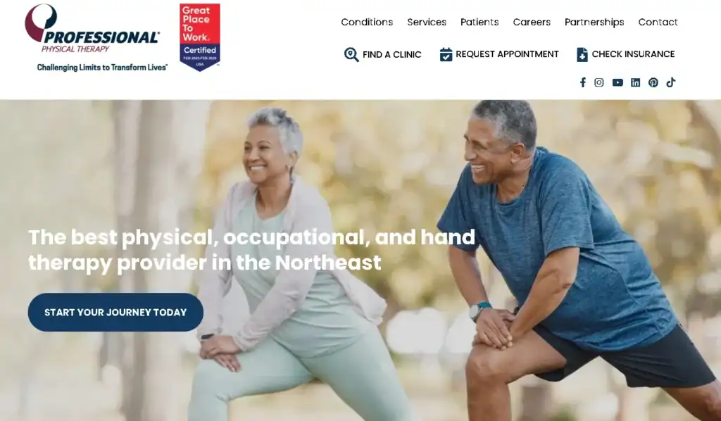 Meilleurs sites web de physiothérapie à explorer en 2025 : 79 physiothérapie professionnelle