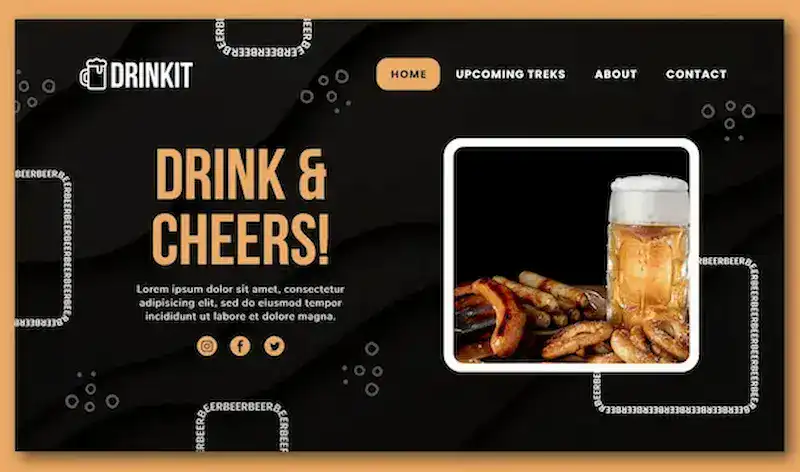 ビール醸造の成功につながる最高のビールウェブサイトデザインのトレンド トップ10 79 ビール業界のウェブサイトデザイントレンド