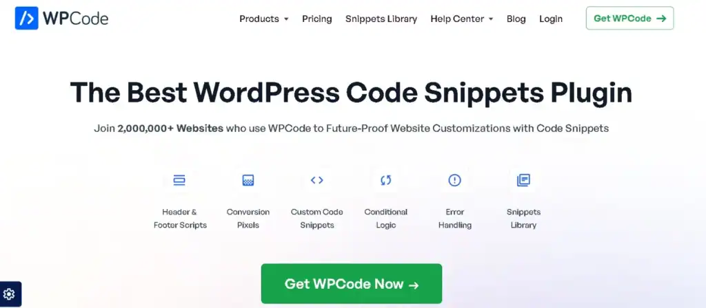 Die besten KI-Codegeneratoren für WordPress zur Optimierung Ihres Entwicklungsprozesses (80) WPCode