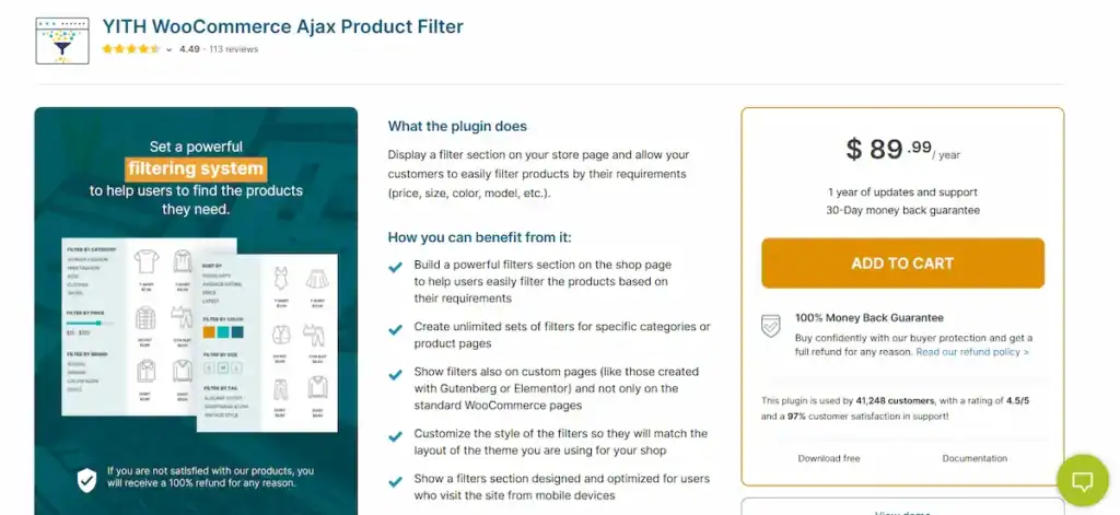 WooCommerceの商品フィルターで売上を伸ばす方法とは? 79 YITH WooCommerce Ajax 製品フィルター