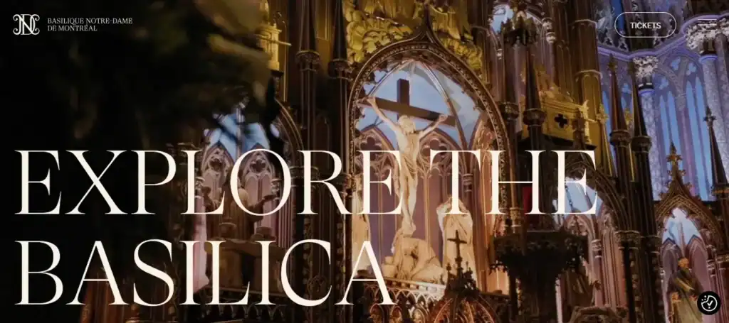 あなたを刺激する最高のカトリック教会ウェブデザインのアイデアと例 85 バジリカ・ノトレダム