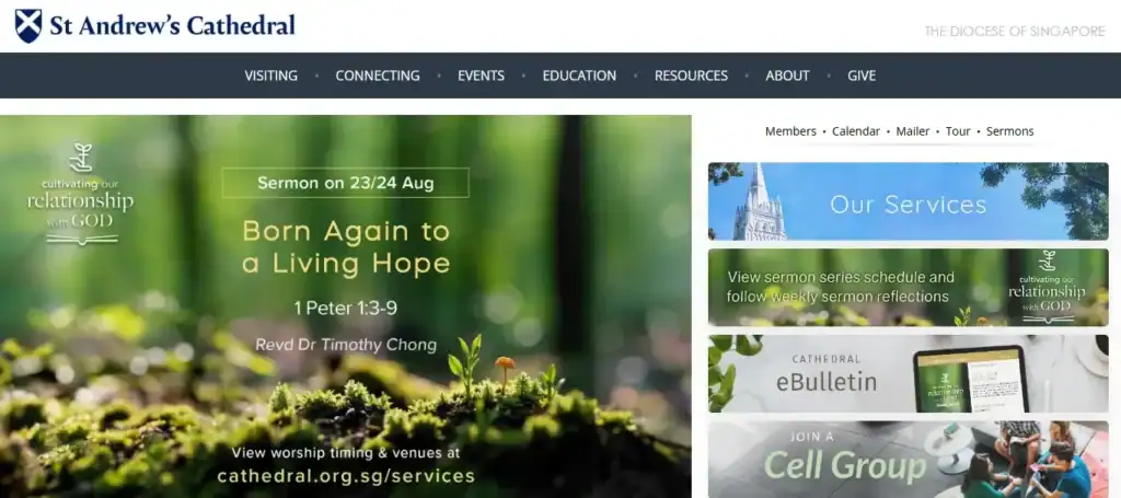 あなたを刺激する最高のカトリック教会ウェブデザインのアイデアと例 87 大聖堂