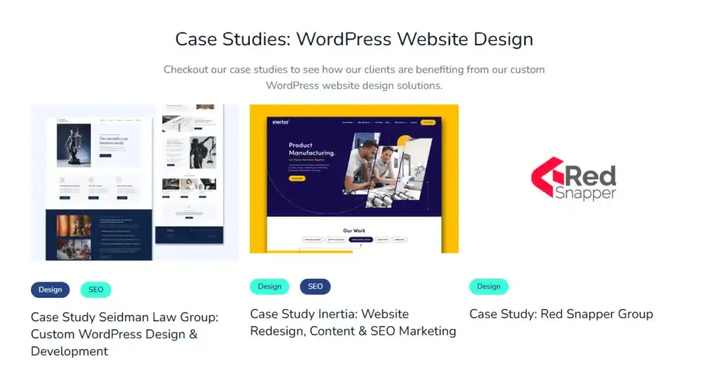 WordPress Agency Showdown: Seahawk Media vs Freshy 83 seahawk-case-studies