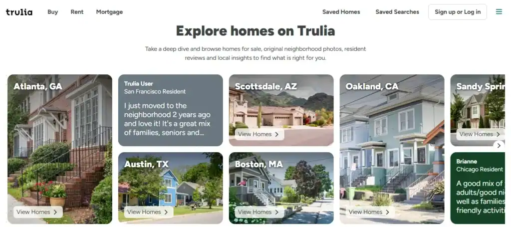 最高の不動産ウェブサイトデザインのアイデアと例 83 トゥルーリア