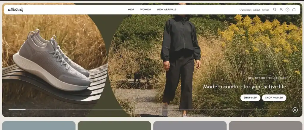 2025年のベストファッションウェブサイト:刺激的なウェブデザインアイデア83選 オールバーズ