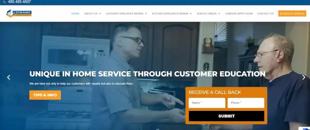 أفضل أمثلة وأفكار تصميم مواقع إصلاح الأجهزة المنزلية 87 إصلاح الأجهزة الديناميكي
