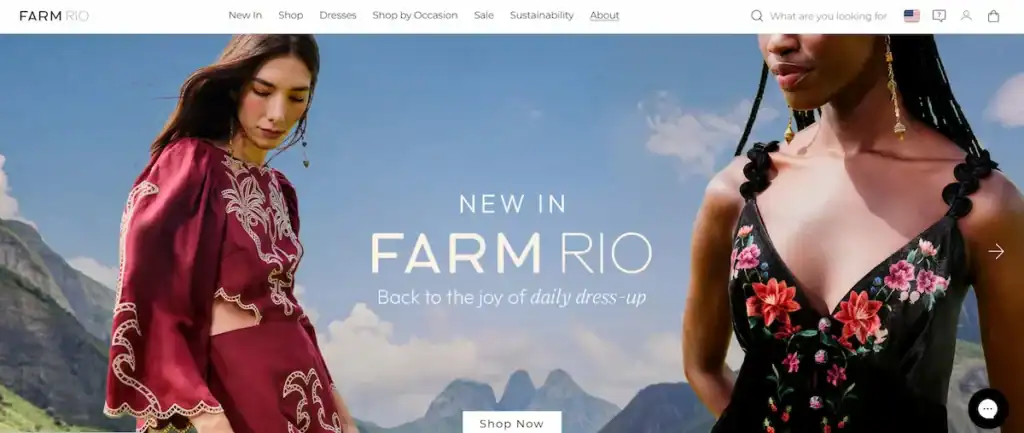 2025年のベストファッションウェブサイト:刺激的なウェブデザインアイデア85選 ファームリオ