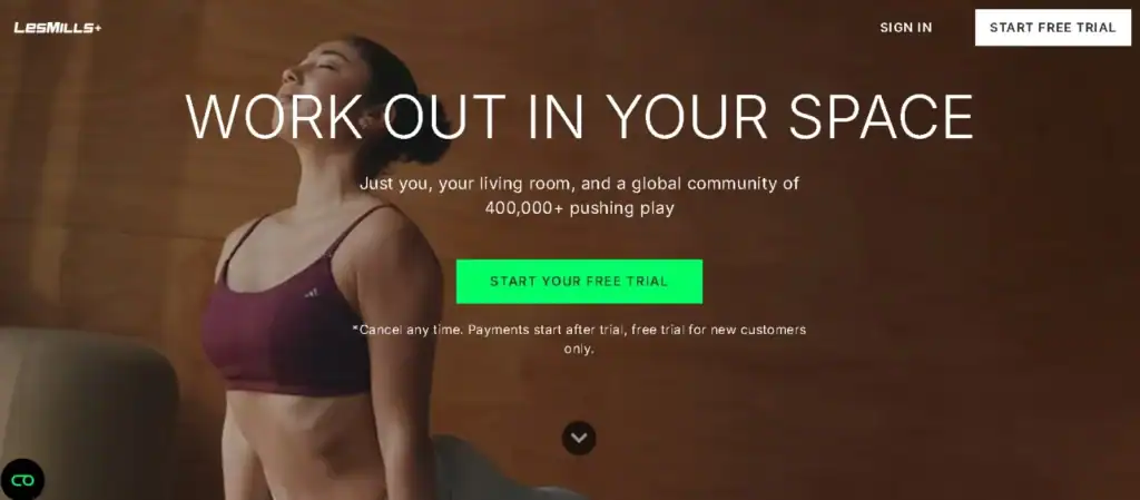 Bästa exempel på träningssajter som inspirerar dig 83 Lesmillsondemand