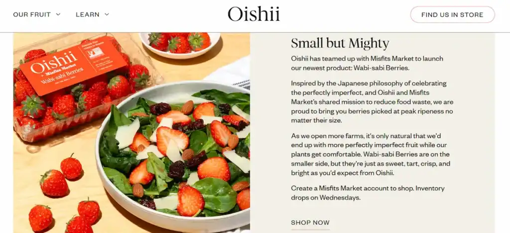 最高のローカル小売ウェブサイト:UXに関する洞察、デザイン事例、アイデア 81 おいしいUSA