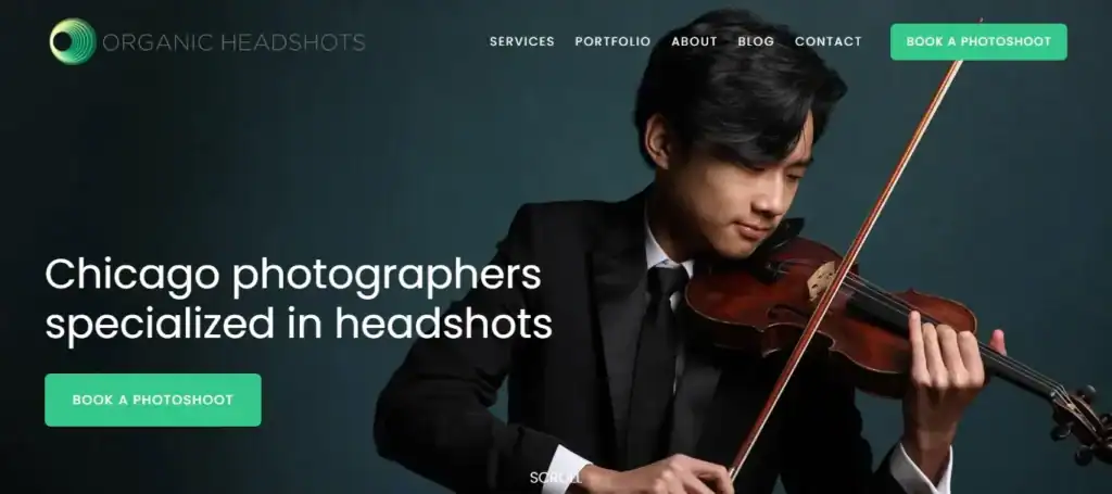 Best Minimalist Photography Website Design Examples 81 Organic Headshots Website