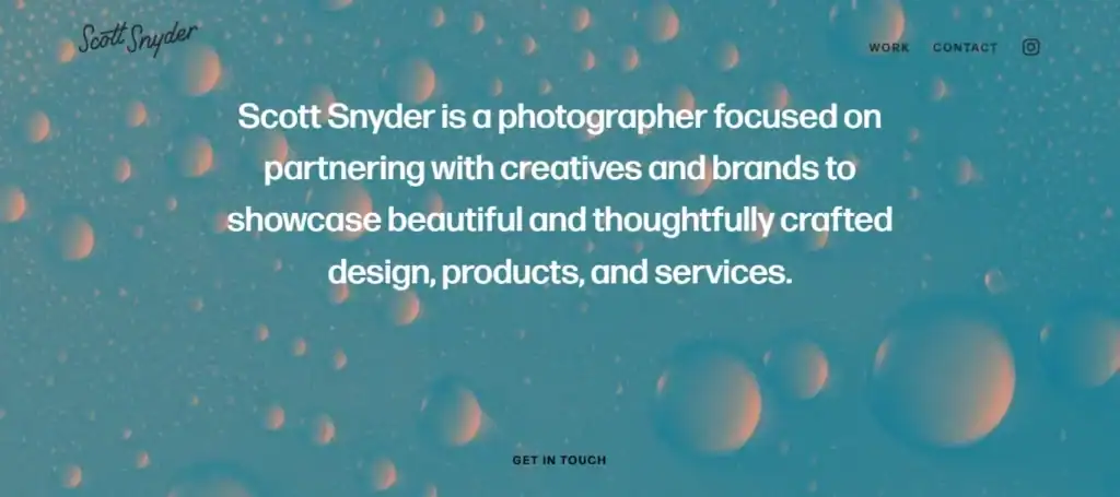 Best Minimalist Photography Website Design Examples 79 Scott Snyder Minimalist Photography Website Design Examples