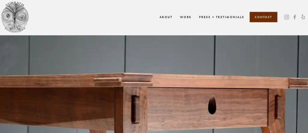 インスピレーションを得るためのトップ大工ウェブサイト82選 ヴォラス