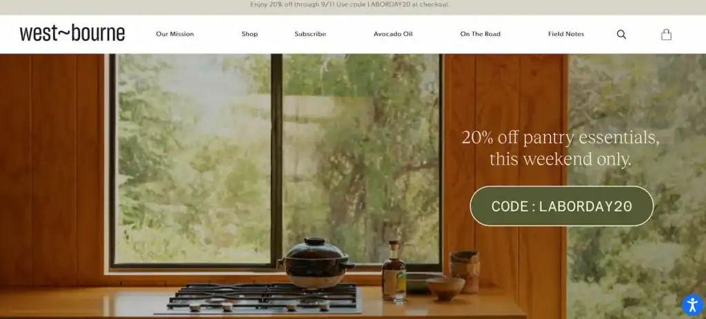 最高のローカル小売ウェブサイト:UXに関する洞察、デザイン事例、アイデア 89 ウェストボーン