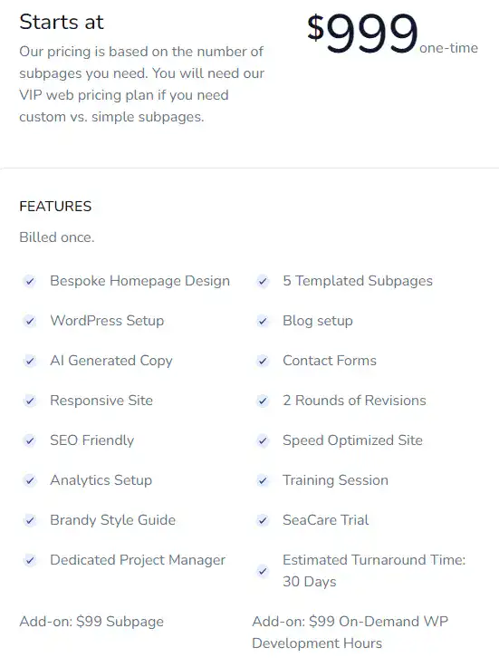 2025년 웹사이트 디자인 대행사는 얼마를 청구할까요? 79 시호크 웹사이트 디자인 - 합리적인 가격