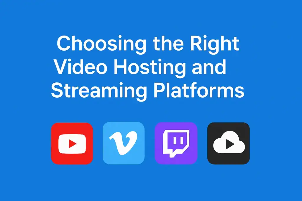 Choosing the Right Video Hosting and Streaming Platforms - Seahawk Choosing the Right Video Hosting and Streaming Platforms