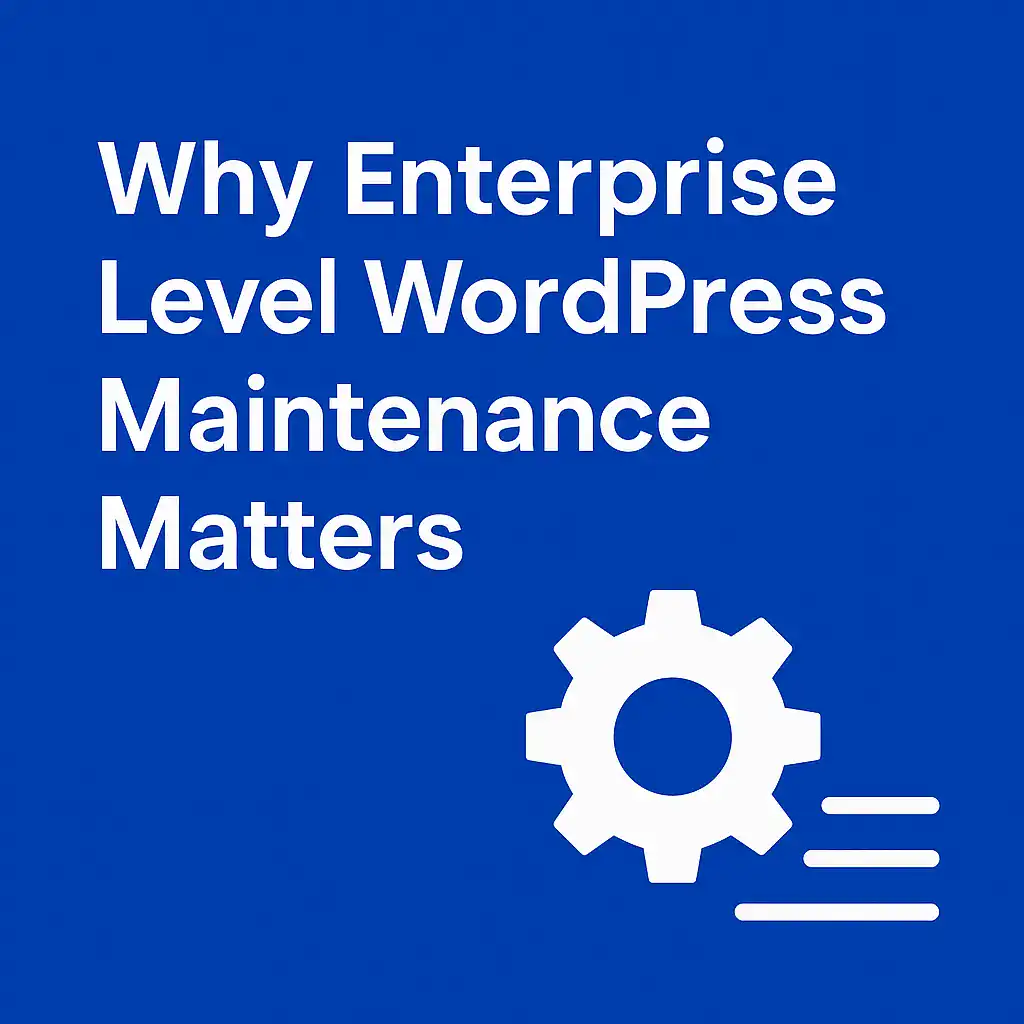 WordPress Maintenance and Support Services for Digital Enterprises 78