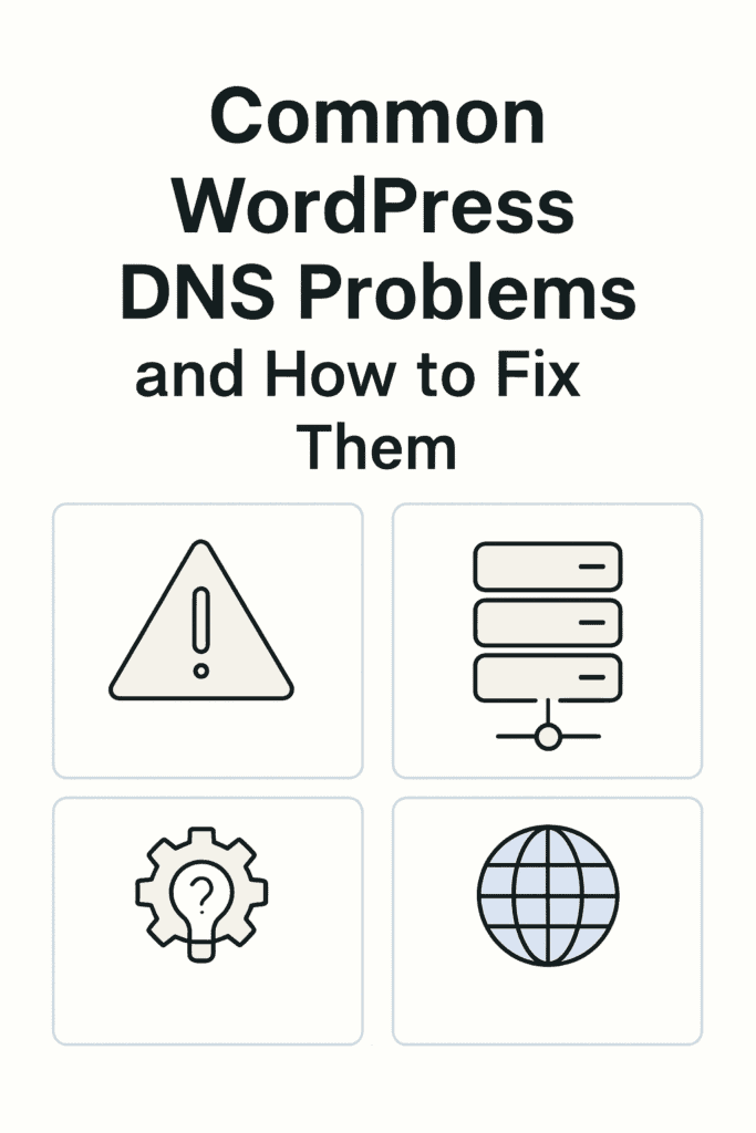 Einfache Anleitung zur WordPress-DNS-Einrichtung für schnellere und sicherere Websites 79 Häufige WordPress-DNS-Probleme und wie man sie behebt