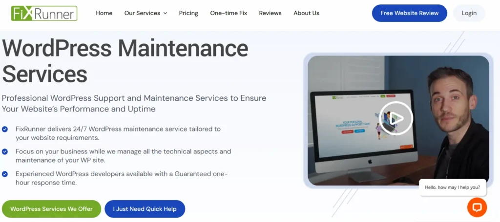 أفضل مزودي خدمات صيانة مواقع ووردبريس لعام 2026 (84 تقييمًا) فيكس رانر