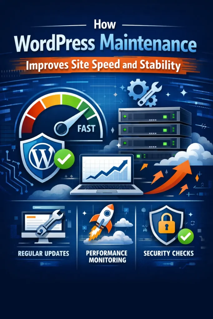 Como a manutenção e o suporte do WordPress ajudam a aumentar a taxa de conversão 78 Manutenção do WordPress para melhor desempenho.