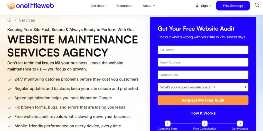 Best WordPress Maintenance Service Providers in 2026: Reviewed & Compared 83 OneLittleWeb