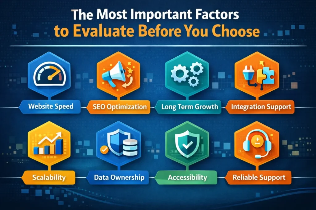 Comment choisir le bon créateur de site web en 2026 et au-delà ? 79 Facteurs essentiels pour le choix d'un créateur de site web