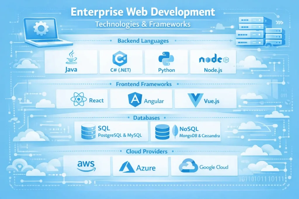エンタープライズWeb開発:主要機能とベストプラクティス 81 エンタープライズWeb開発テクノロジーとフレームワーク