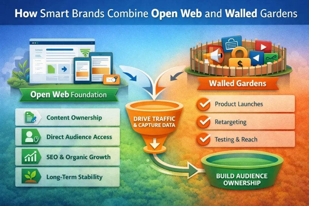 Open Web vs Walled Gardens: Which Growth Model Works Long Term 80 Integrating the Open Web and Walled Gardens