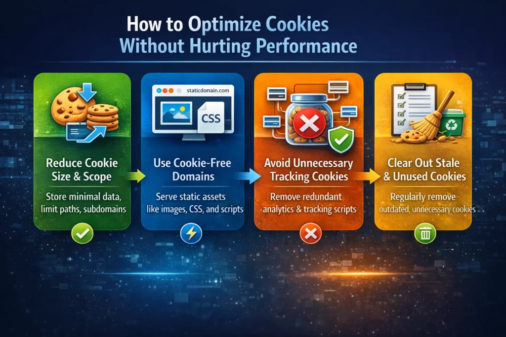 Cache vs. cookies: Hvordan de påvirker webstedets hastighed og brugeroplevelse 79 Optimering af cookies for bedre ydeevne
