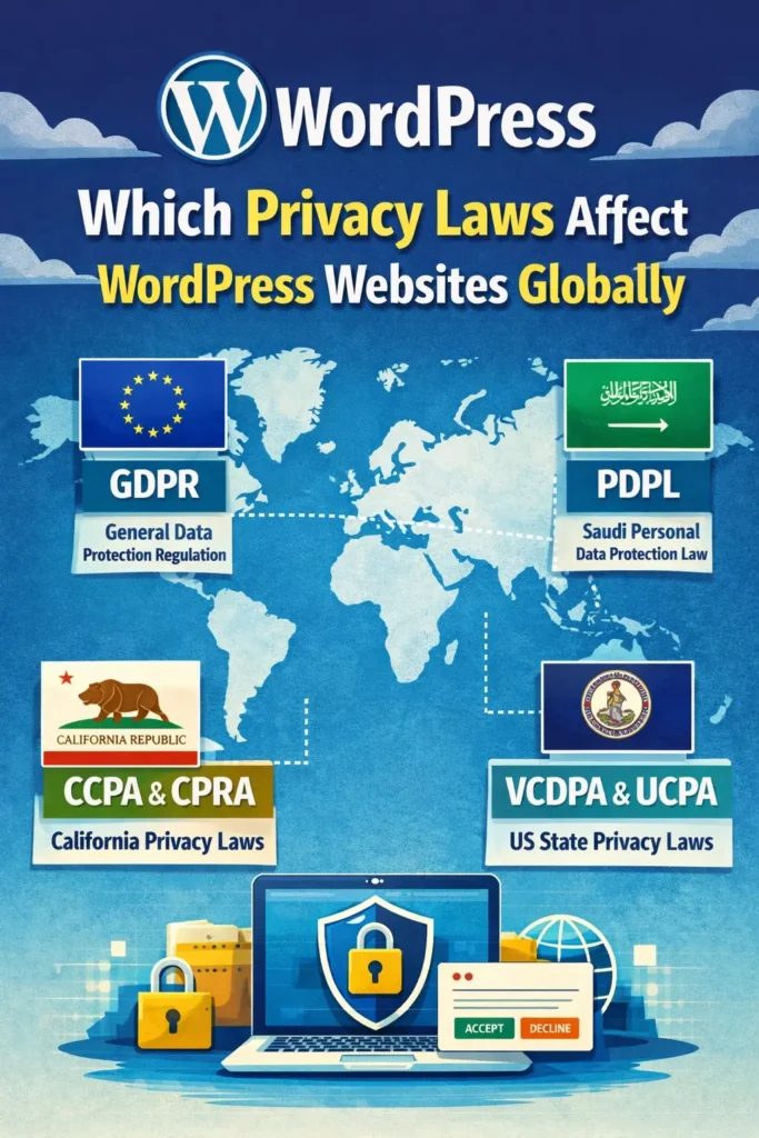 WordPress Privacy Compliance Made Practical for Website Owners 79 Privacy laws impacting WordPress globally