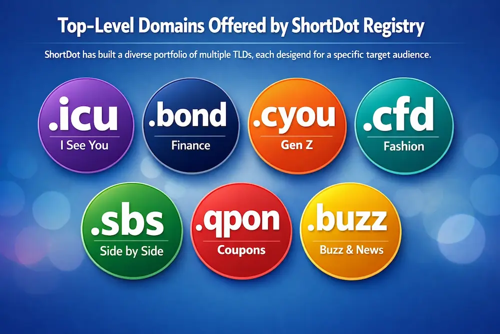 ShortDot Registry Review: Features, Benefits, and Key Insights Explained 79 Top-Level Domains Offered by ShortDot Registry