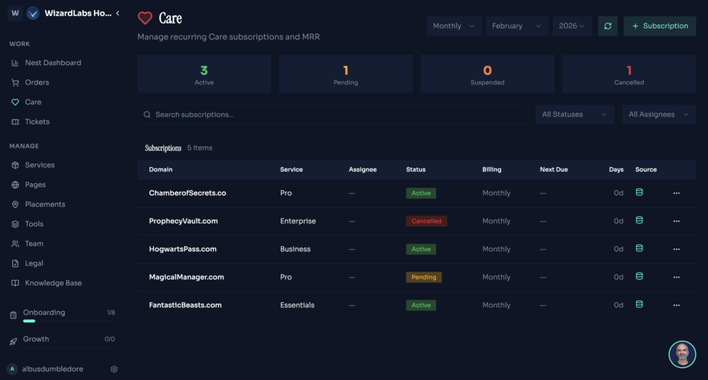 Seahawk lanserar Pro Services Platform (PSP) för webbhotell och WordPress-leverantörer 79 PSP-tjänster