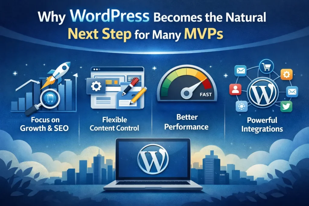 Como migrar um MVP adorável para o WordPress: um guia passo a passo 78 Por que os MVPs escolhem o WordPress para crescer?