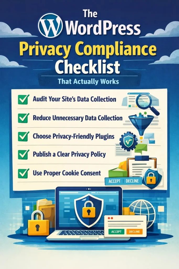 WordPress Privacy Compliance Made Practical for Website Owners 78 WordPress Privacy compliance checklist