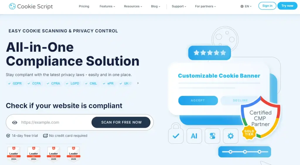 Best WordPress Cookie Consent Plugins for Complete Site Compliance 81 Cookie-script plugin