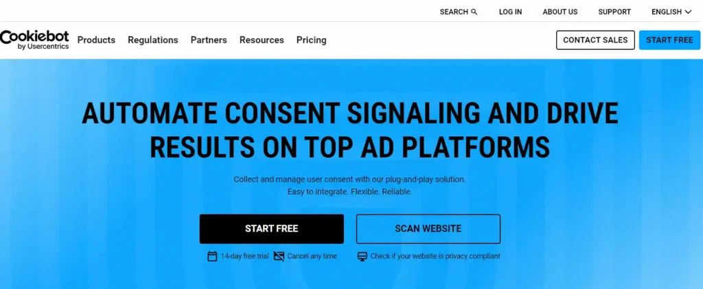 Best WordPress Cookie Consent Plugins for Complete Site Compliance 83 Cookiebot plugin